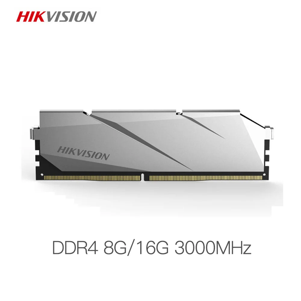 

Hikvision Hikstorage ОЗУ U10 DDR4 8 Гб 16 Гб 3000 МГц 1,2 в CL16 288pin настольная память высокая скорость низкое энергопотребление Intel AMD