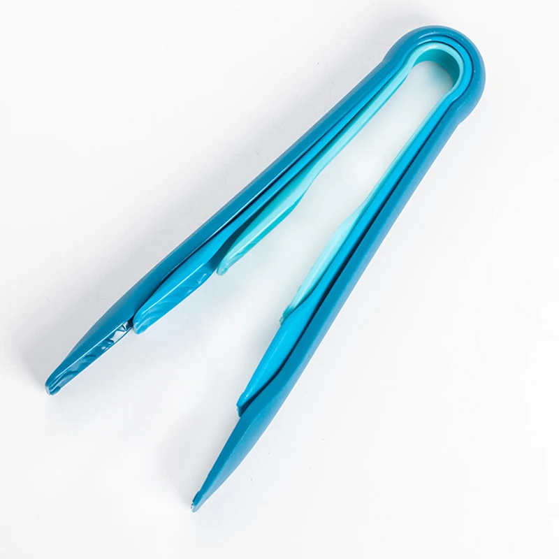 3 шт./компл. красочные Еда Класс Пластик хлебные щипцы салат барбекю зажим обжарки