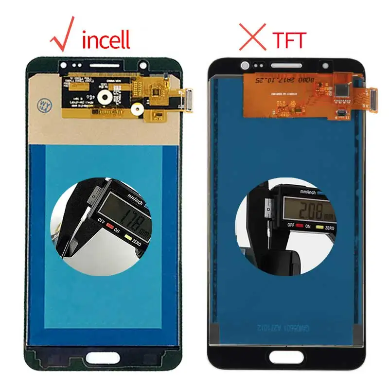 

5 piece/lot Incell J710 LCD For samsung Galaxy J7 2016 J710 SM-J710F J710H J710FN lcd Display Touch Screen Digitizer Assembly