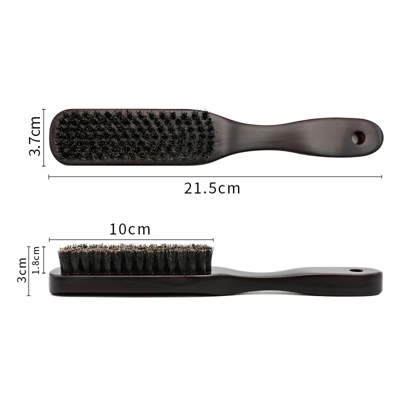 Мужская щетка для бороды с деревянной ручкой чистки щетины Парикмахерская