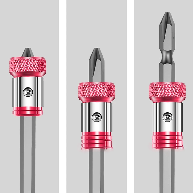 

3 Drill Bit netizer Rings, Detachable, Hexagonal Screwdriver and Electric Drill Bit netic Ring Steel Sleeve