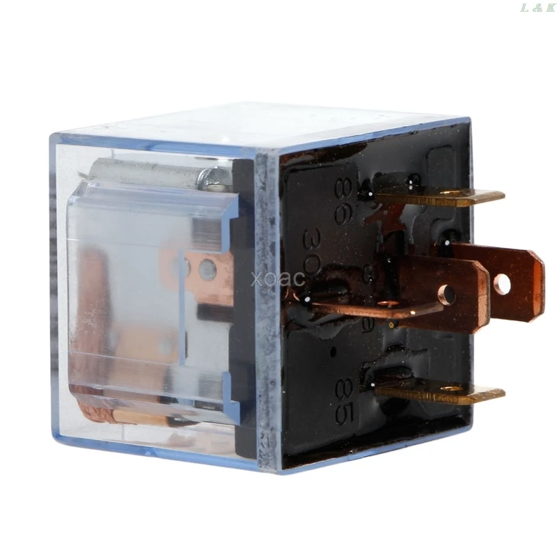 Водонепроницаемый Автомобильный реле 12 в 100 А 5Pin SPDT Автомобильное устройство