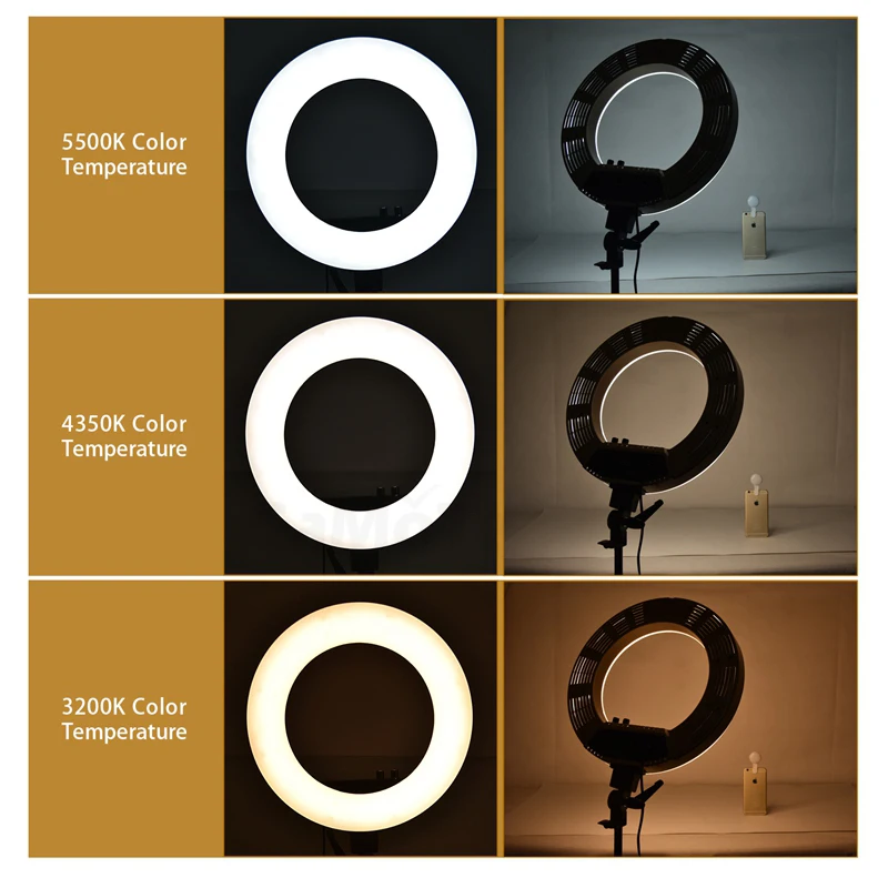 Светодиодный кольцевой светильник лампа для фотографии 8 дюймов 20 см заполняющий