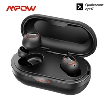 Mpow IPX7 Waterproof T5/M5 Upgraded TWS Earphones Wireless Earbud Bluetooth 5.0 Support Aptx 42h Playing Time for iPhone Samsung Mpow IPX7 Waterproof T5/M5 Upgraded TWS Earphones Wireless Earbud Bluetooth 5.0 Support Aptx 42h Playing Time for iPhone Samsung