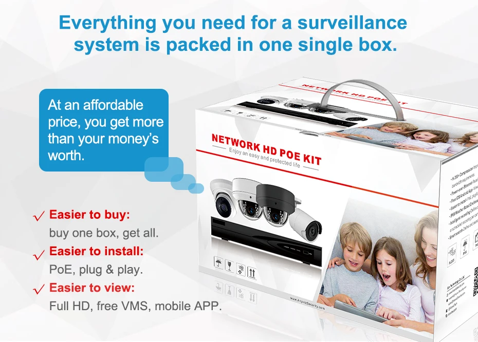 Hikvision H.265 8CH POE NVR комплект наружная CCTV система безопасности 4MP 4X Zoom PTZ ip-камера P2P комплект видеонаблюдения