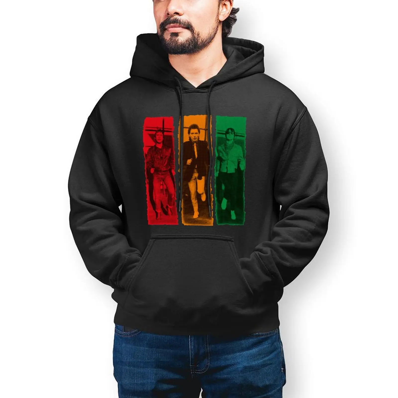 

Толстовка с капюшоном Band Rock, уличная одежда для музыки, Зимние толстовки, Повседневная Длинная мужская одежда