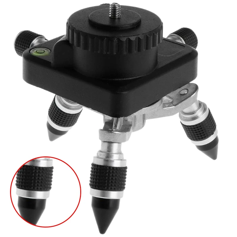1/4 дюймовый интерфейс Регулировка уровня вращения штатив кронштейн конверсии