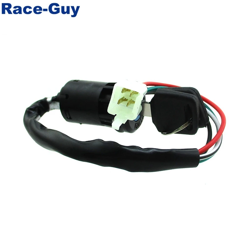 4 Wire On Off Ignition Key Switch For 50cc 70cc 90cc 110cc 125cc 150cc ATV Quad Wheeler Pit Dirt Bike Motorcycle |