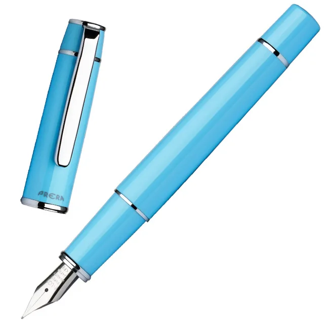 Blue Pilot FPR-3SR Prera авторучка F Tip/M Tip канцелярские принадлежности Школьные и офисные ручки(авторучка+ Конвертер 20) 1 шт - Цвет: Blue