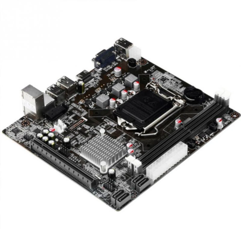 H81 LGA 1150 материнская плата разъем LGA1150 Micro ATX настольный USB 3,0 двухканальный 16 ГБ DDR3 для Xeon Intel i3 i5 i7