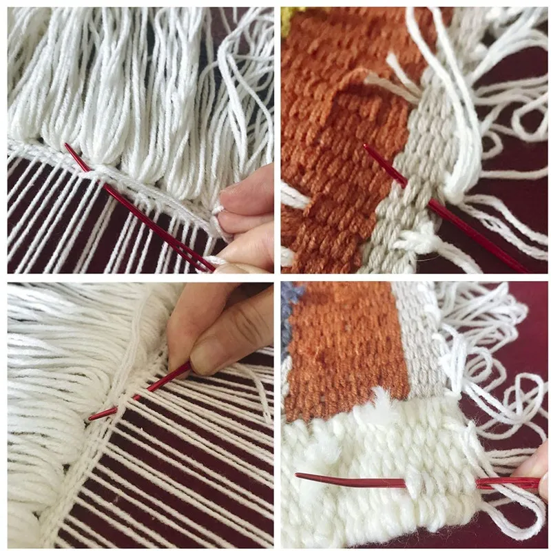 LMDZ 22 шт. пряжа с большими глазками иглы для гобеленов крупные тупые блестками