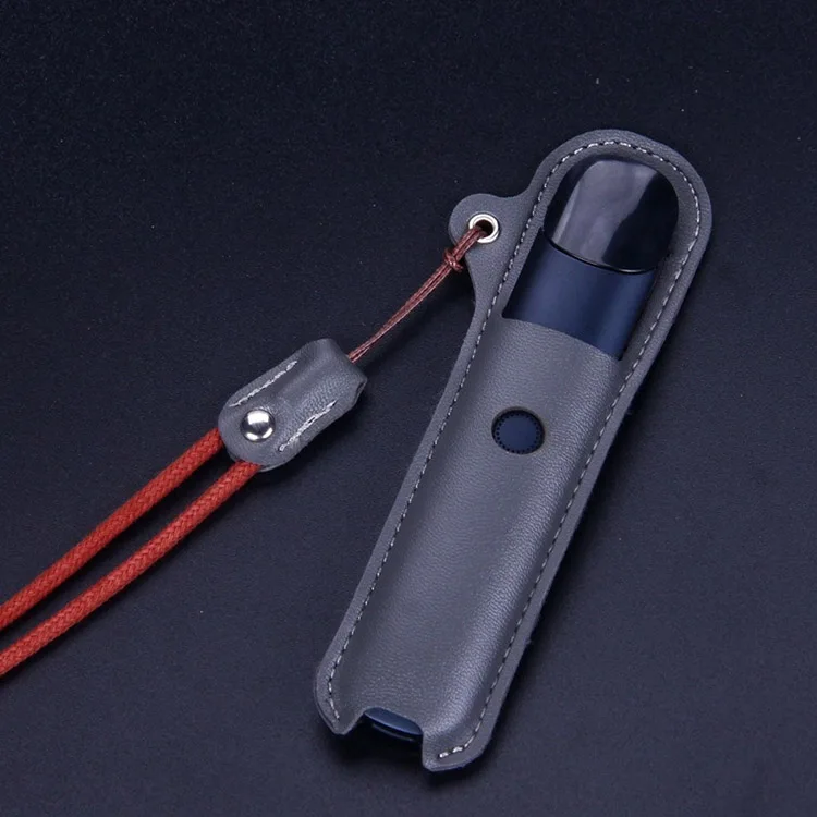 

Lanyard Necklace PU Leather Case for Relx Alpha Pod Kit Carrying Bag Dustproof Full Cover Protect Skin Sleeve Vape Accessories