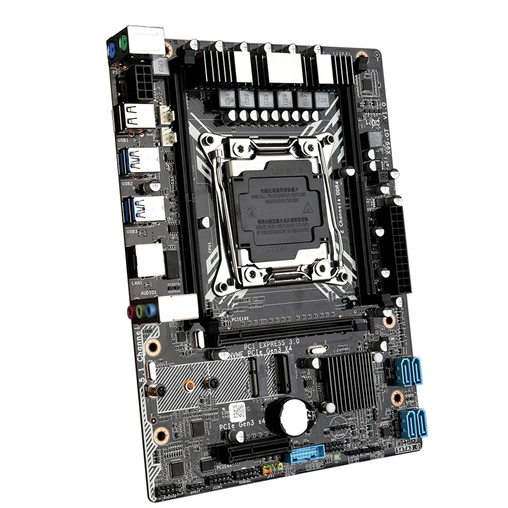 Комплект из материнской платы JINGSHA X99 GT LGA 2011-V3 Intel Xeon E5 2640 V3 DDR4 8 Гб 2133 МГц |