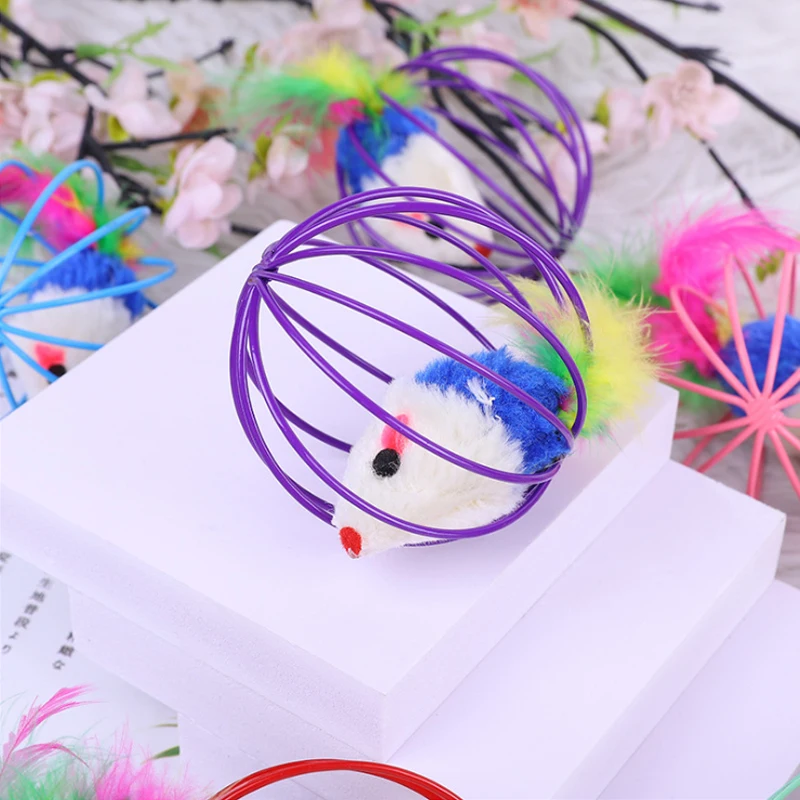 MZHQ 1 шт. кошачья интерактивная игрушка царапин мяч имитация Мышь крыса мыши