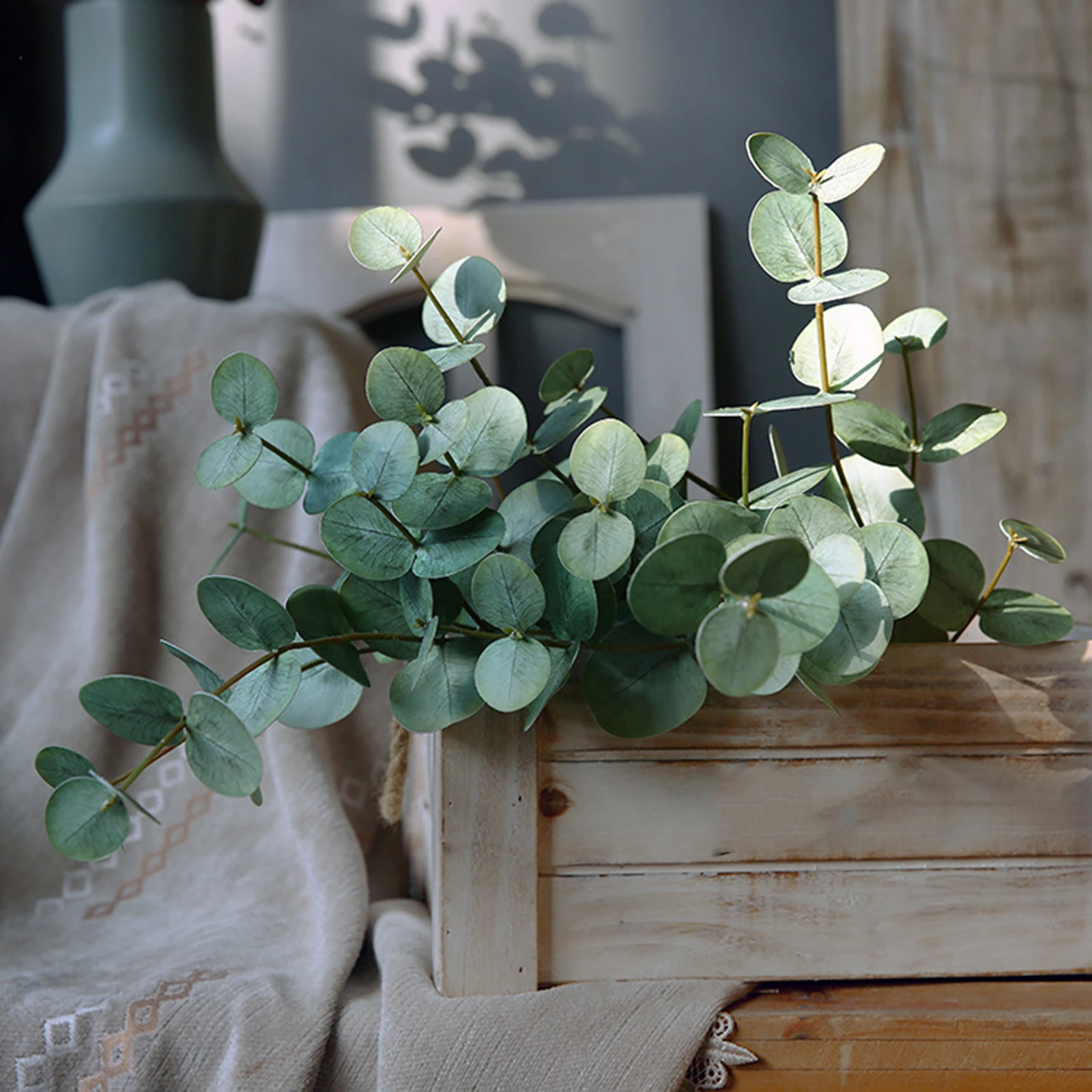 Искусственный эвкалипт ветки завод Искусственные цветы винограда настоящие на