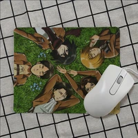 high quality attack on titan durable rubber mouse mat pad smooth writing pad desktops mate gaming mouse pad