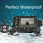 2-дюймовый водонепроницаемый IP67 рекордер для вождения мотоцикла MT30A, рекордер для вождения велосипеда с парковочным монитором 360 