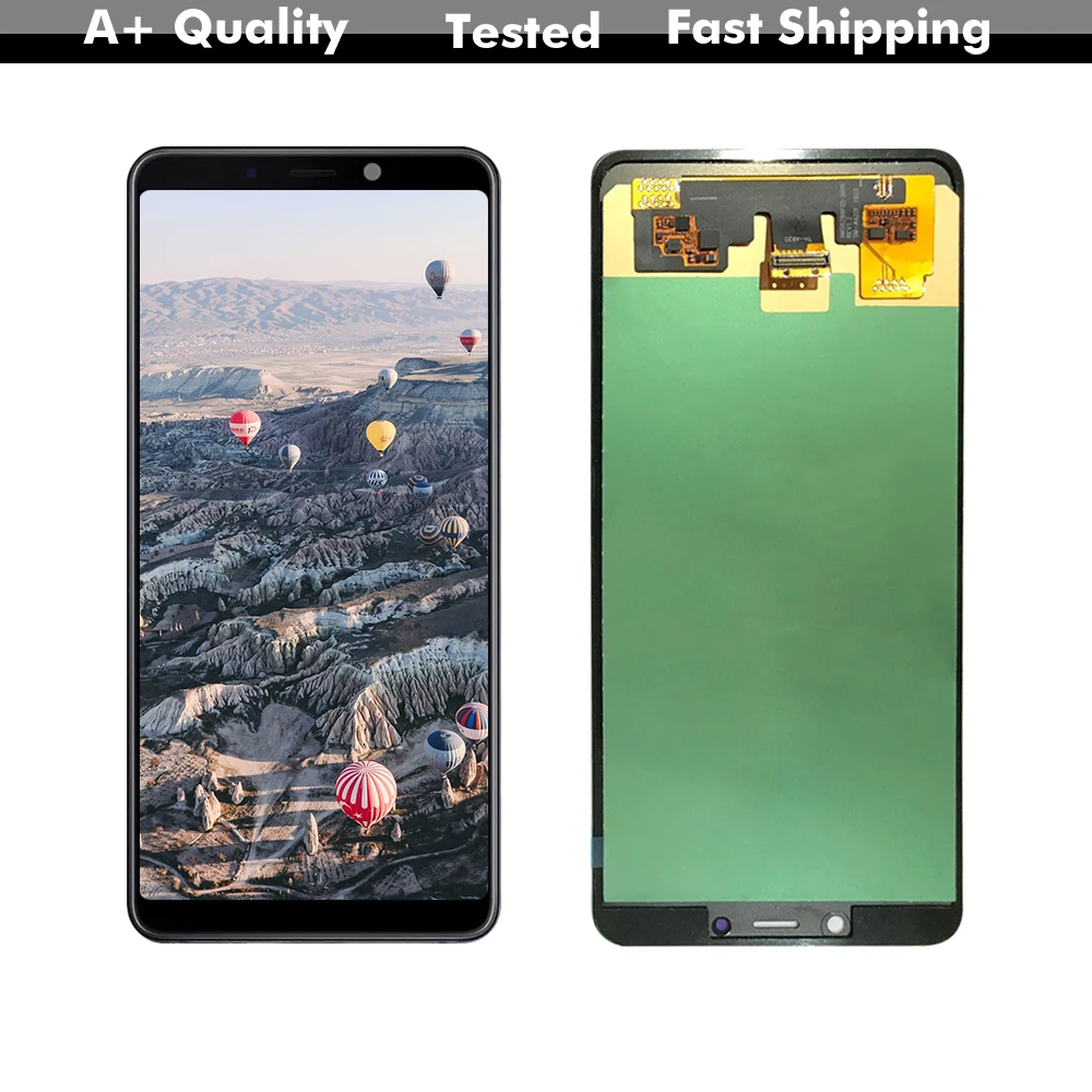 AMOLED для samsung Galaxy A9 SM-A920 A920N A920F ЖК-дисплей с сенсорным экраном в сборе