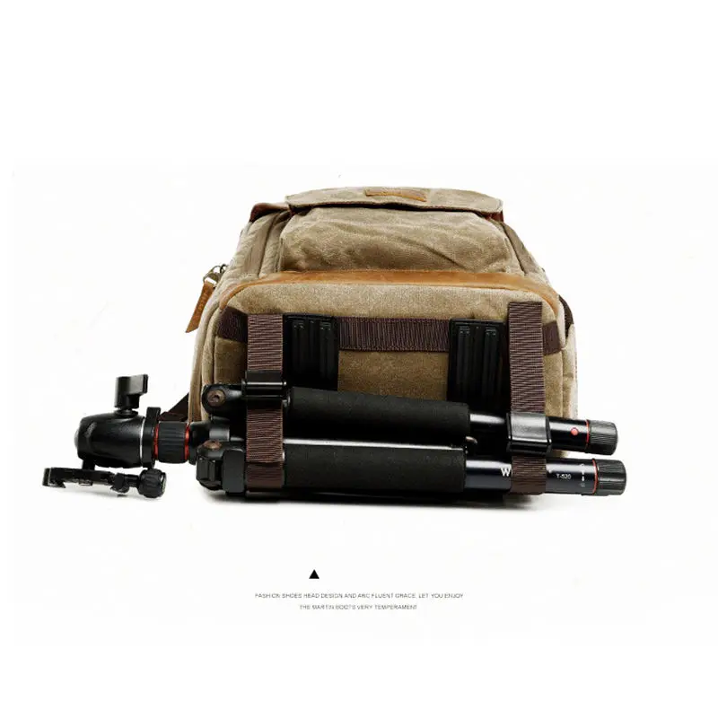 

Batik Canvas Camera Backpack Outdoor Waterproof Bag Multi-Functional Photography Bag For Canon For Most Digital Slr Bag