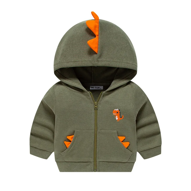 

Delivery Boy Toddler Cartoon Dinosaur Animal Clothing Jackets Cardigan Camo Print Stylish Winter Jacket For Toddlers Boys