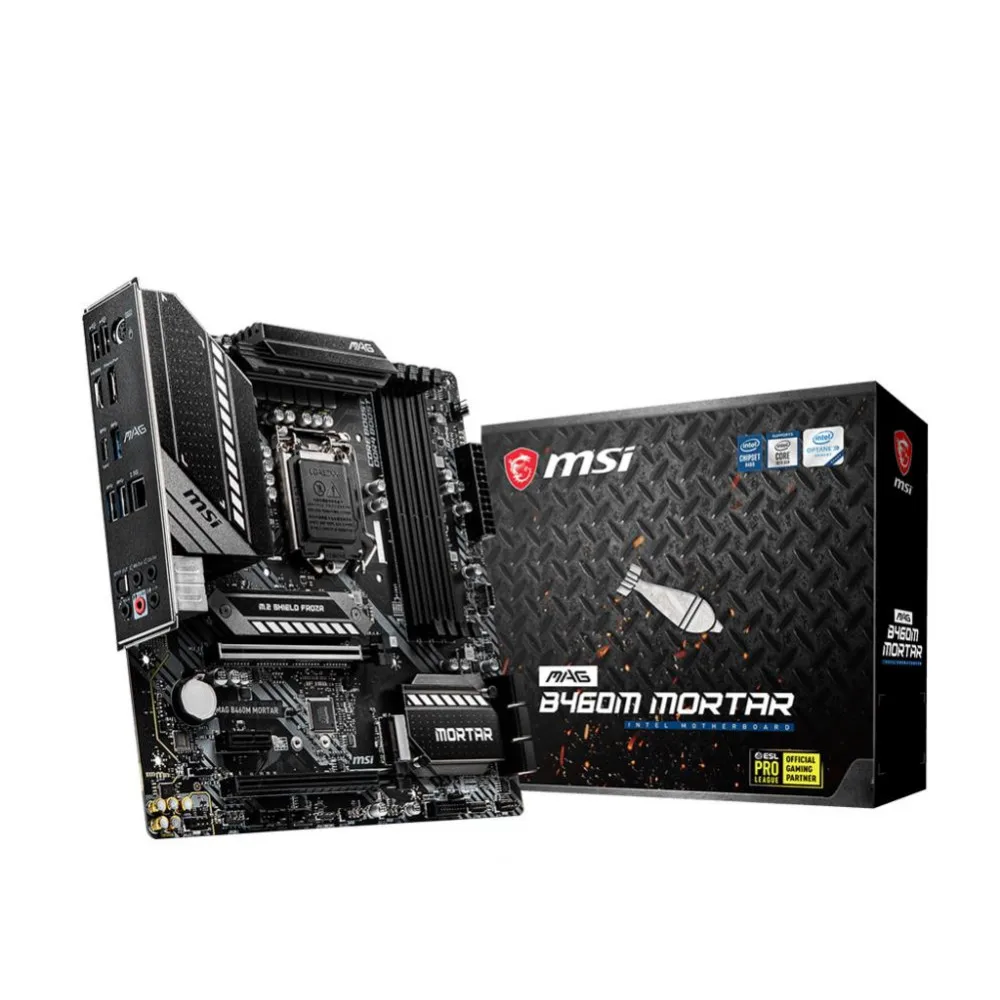Материнская плата MSI B460 S1200 MATX MAG B460M MORTAR | Компьютеры и офис