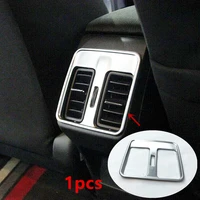 for honda city 2014 2015 2016 abs matte car styling accessories car back rear air condition outlet vent frame cover trim 1pcs
