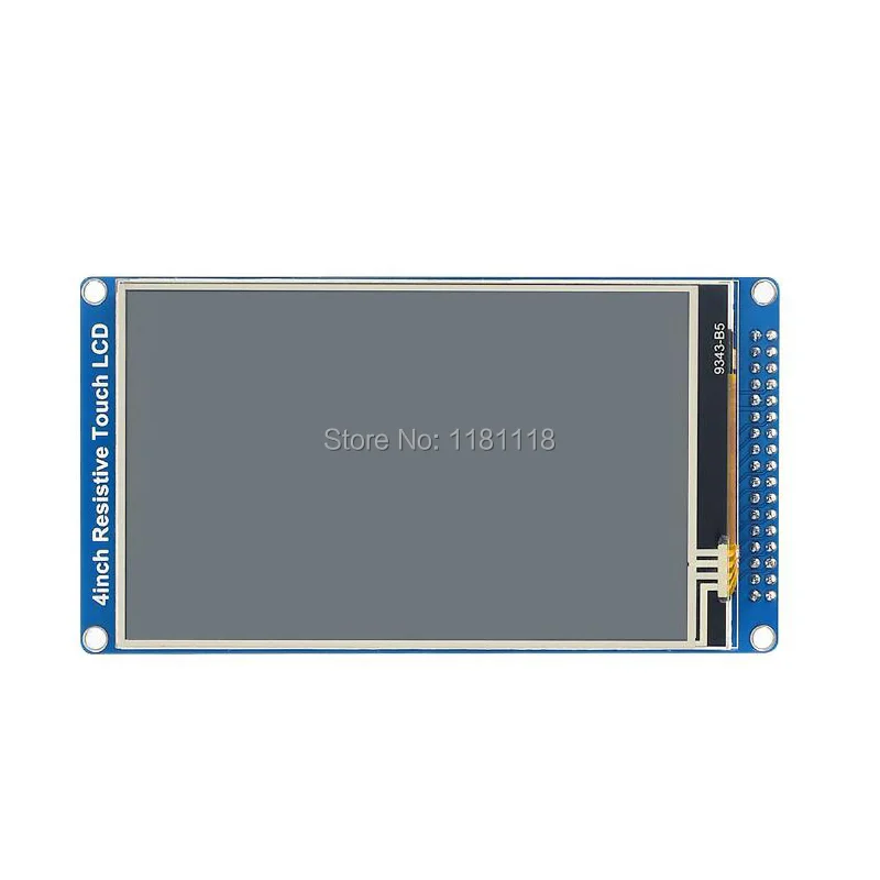 4-дюймовый IPS-дисплей 480 × 800 пикселей резистивный сенсорный экран параллельный