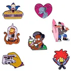 Забавная брошь из сериала, коллекция для поклонников мультфильма 90-х