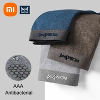 xiaomi mijia 3pcs graphene antibacterial men boxer shorts summer seamless sports shorts solid color breathable cotton underwear