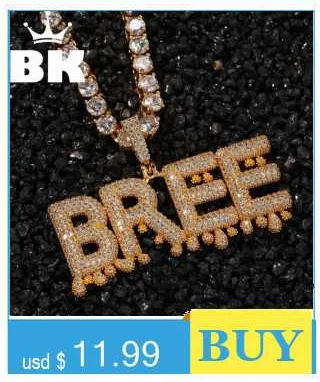 Сплав Bling Bubble Intial Let Iced Out горный хрусталь A-Z начальный кулон золотистый Серебристый с розой Подвеска золотого цвета кулон ожерелье