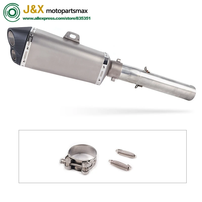 

Exhaust Slip On For Honda CB1300 CB 1300 Middle Contact Pipe 2003 To 2015 Motorcycle Exhaust Muffler Escape with DB-Killer