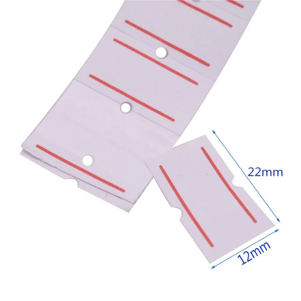 5 рулонов стикеров s канцелярская этикетка 22*12 мм для магазинов дома школ офисов |