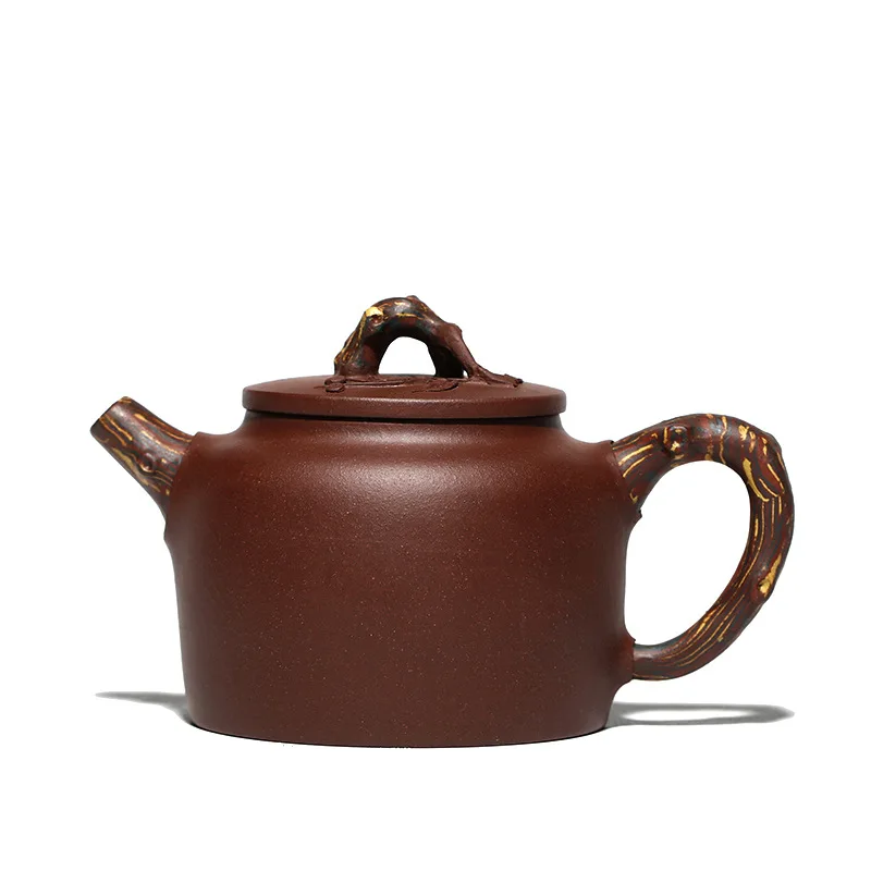 

Shuzhuangdezhong purple clay teapot raw ore Cao Zhigang handmade purple clay teapot goods