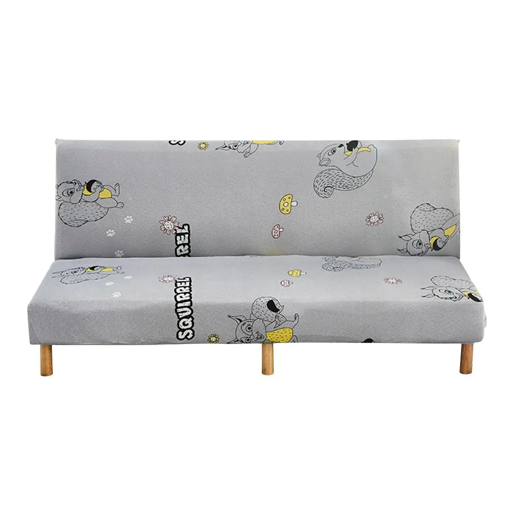 Растягивающийся чехол для дивана без подлокотника складной кровати