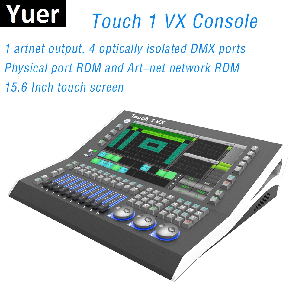 Профессиональное освещение Touch 1VX DMX контроллер сценическое Dj оборудование