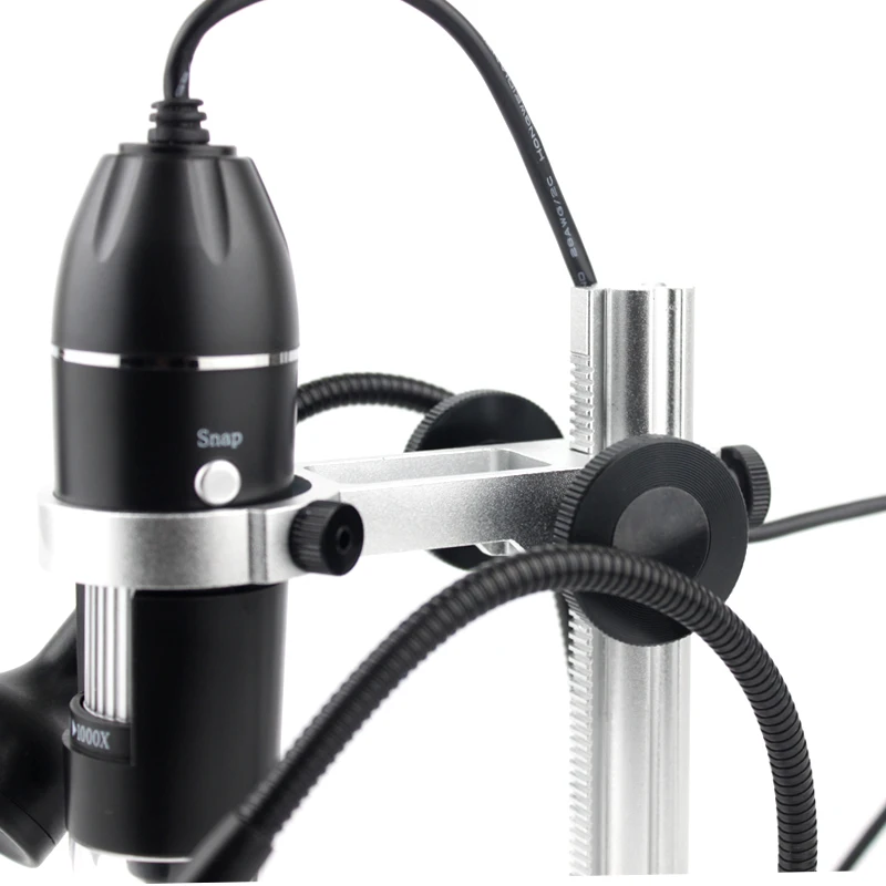 

50X to1600X Digital Microscope USB Electronic Endoscope Zoom Camera Magnifier With LED Aluminum Lift Stand for Android IOS PC