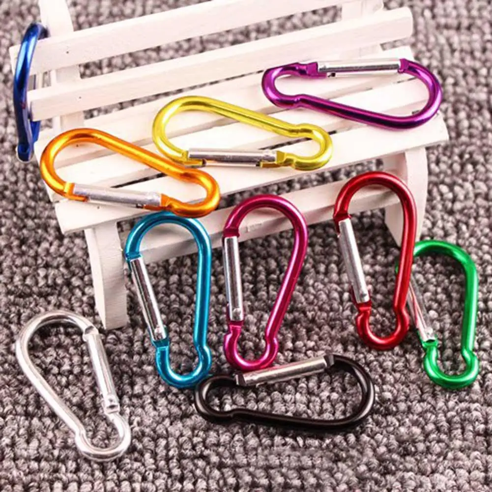 20 шт. 48 мм алюминиевый сплав подвесная Пряжка для бутылки с водой легкая и прочная