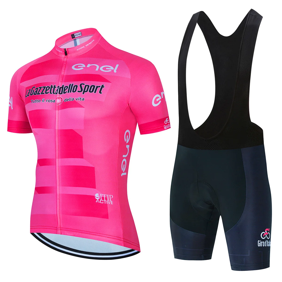 

Велосипедная майка Tour De Italy, розовая футболка с коротким рукавом, дышащая одежда для велоспорта, 2021