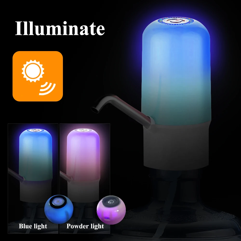 Автоматический диспенсер для воды с USB зарядкой портативный галлоновый