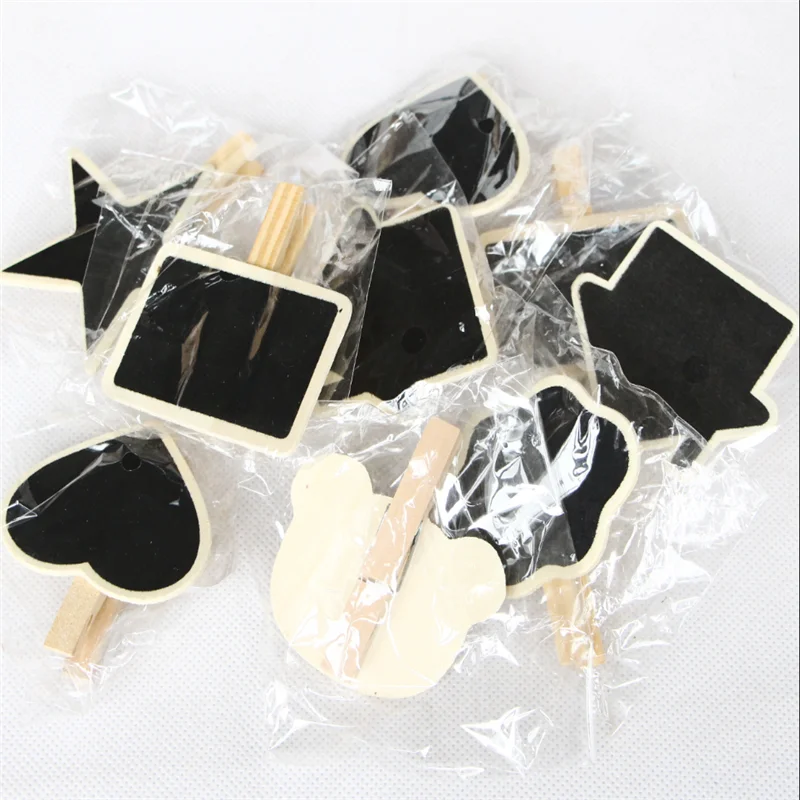 

10 шт., декоративные мини-бирки для стола