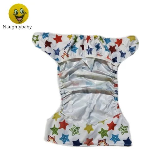 Newest Naughty baby Cloth Diapers Cover Baby  Nappies For Baby BOY and Girls Diapers Covers Without Insert 50pcs/lot