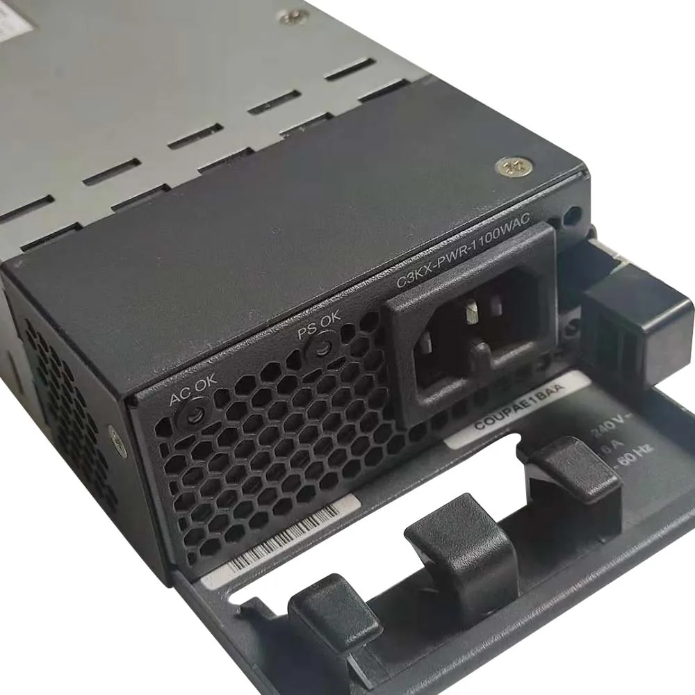 

1100W C3KX-PWR-1100WAC AC Power Supply For Cisco 3560x 3750x 3850 Series Genuine 100% tested