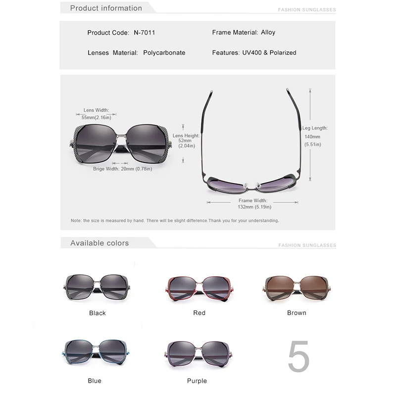 GXP брендовые дизайнерские роскошные женские поляризационные солнцезащитные