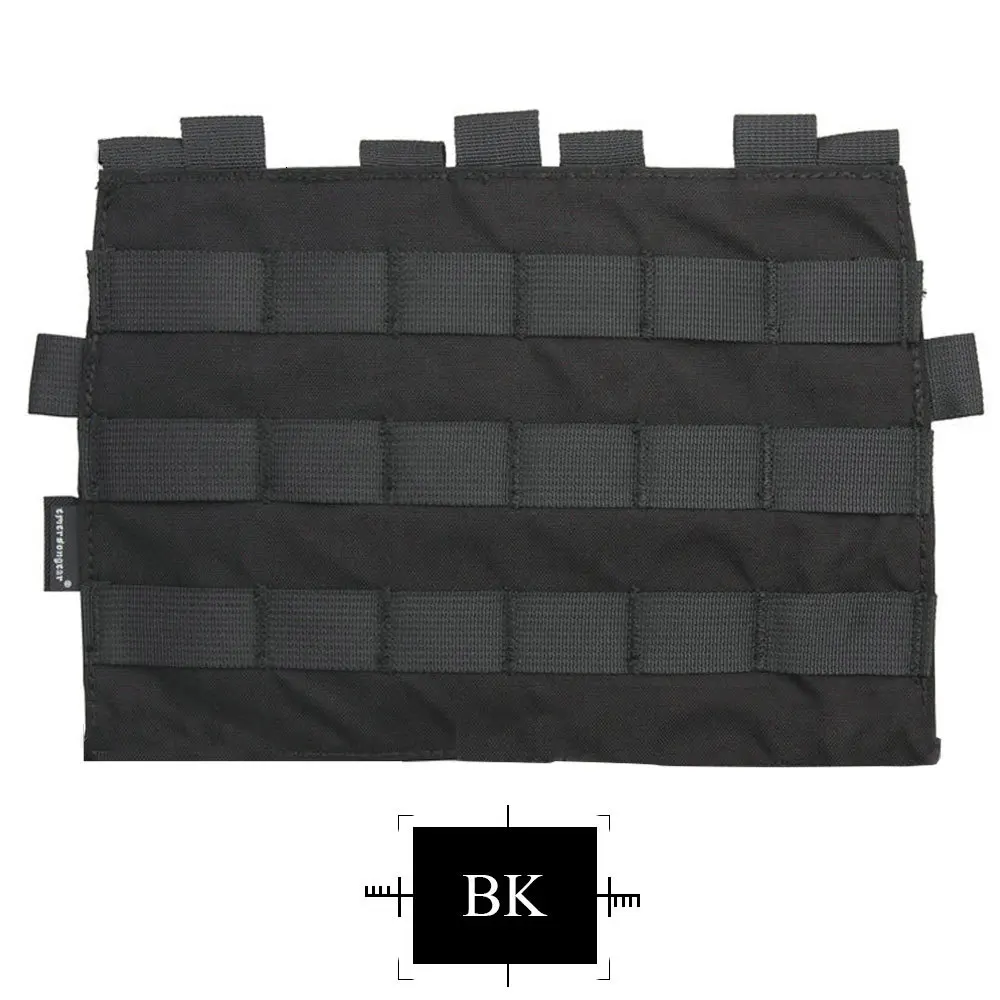 EMERSONGEAR MOLLE панель для AVS JPC 2,0 жилет охотничьи жилеты аксессуары мультикам черный EM9288