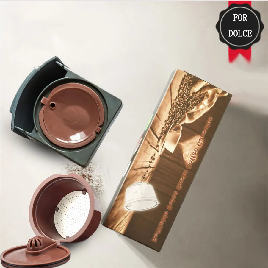 ICafilas3rd Crema/нормальная версия многоразового использования для кофейных капсул Dolce