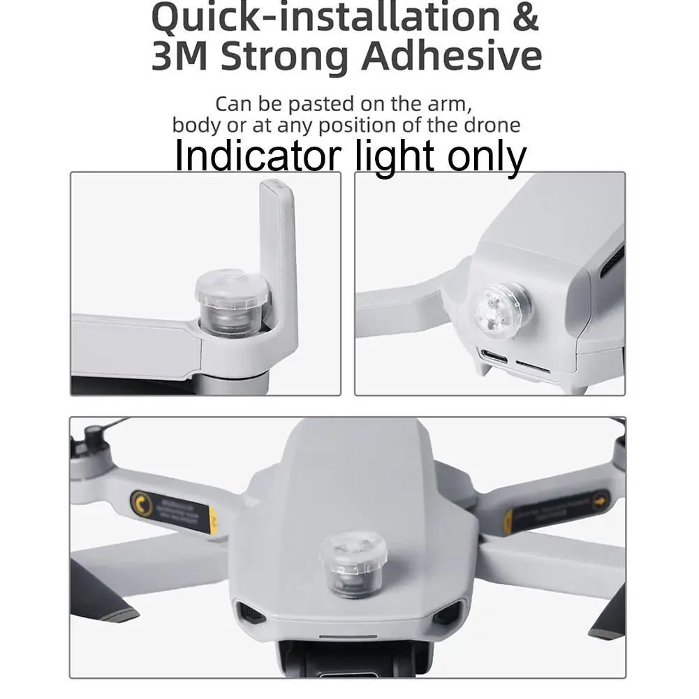 

Sunnylife For Air 2S/DJI FPV Yu Mini2/ Yu 2 Flashing Light Highlight Night Flight Indicator Remote Control Aircraft Accessories