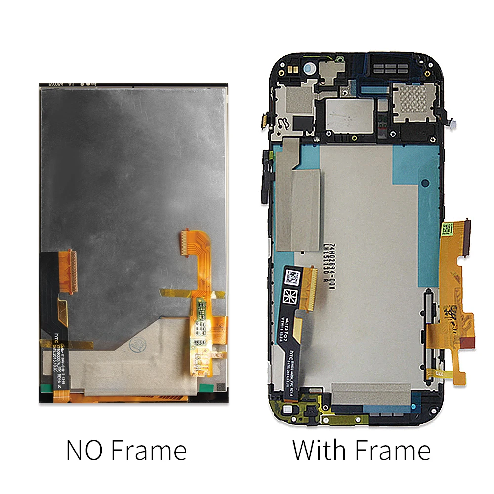 ЖК-дисплей OTMIL 5 0 дюйма IPS для HTC ONE M8S сенсорный экран с рамкой и дигитайзером в