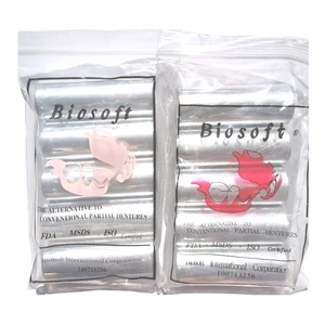 Стоматологические лабораторные материалы, 5 шт., протезы, гибкие акриловые, общий B цвет, два типа кровотока и нет кровотока на работе КПП