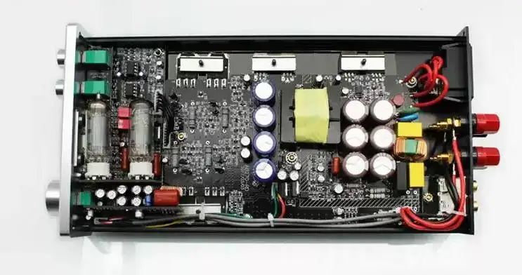 110VAC/220VAC HiFi NE5532 6K4 трубчатый аналоговый силовой усилитель труба с 2 входами