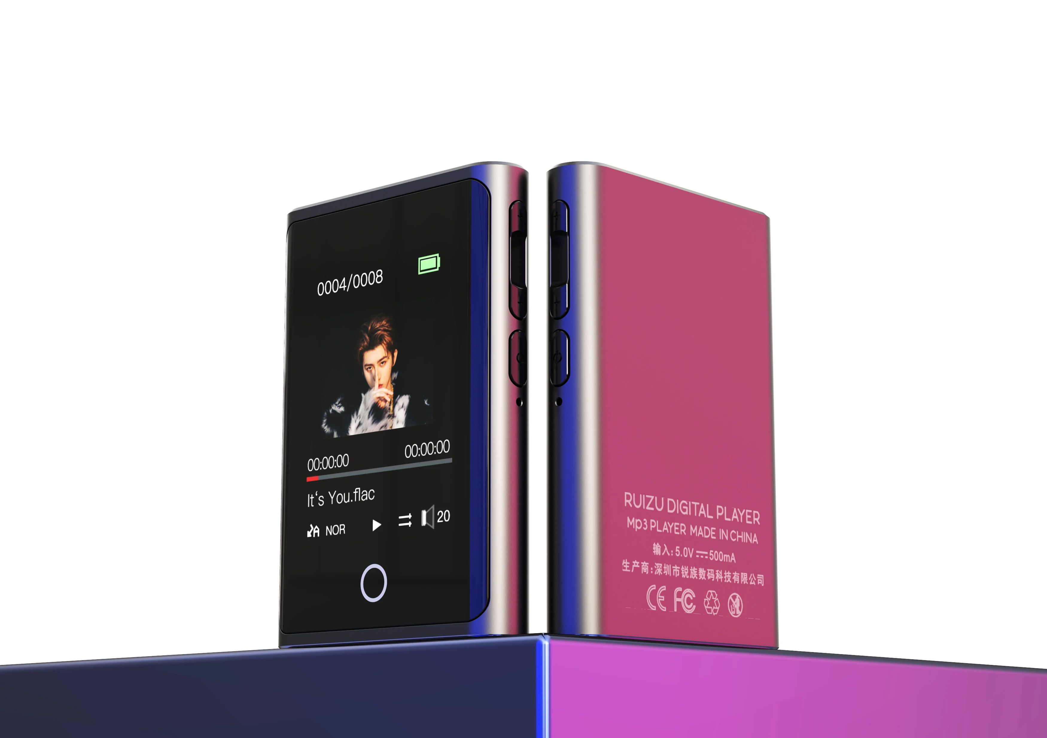 Mp3 плеер RUIZU M2 с поддержкой Bluetooth 8 ГБ/40 ГБ 2 дюйма|MP3-плееры| |